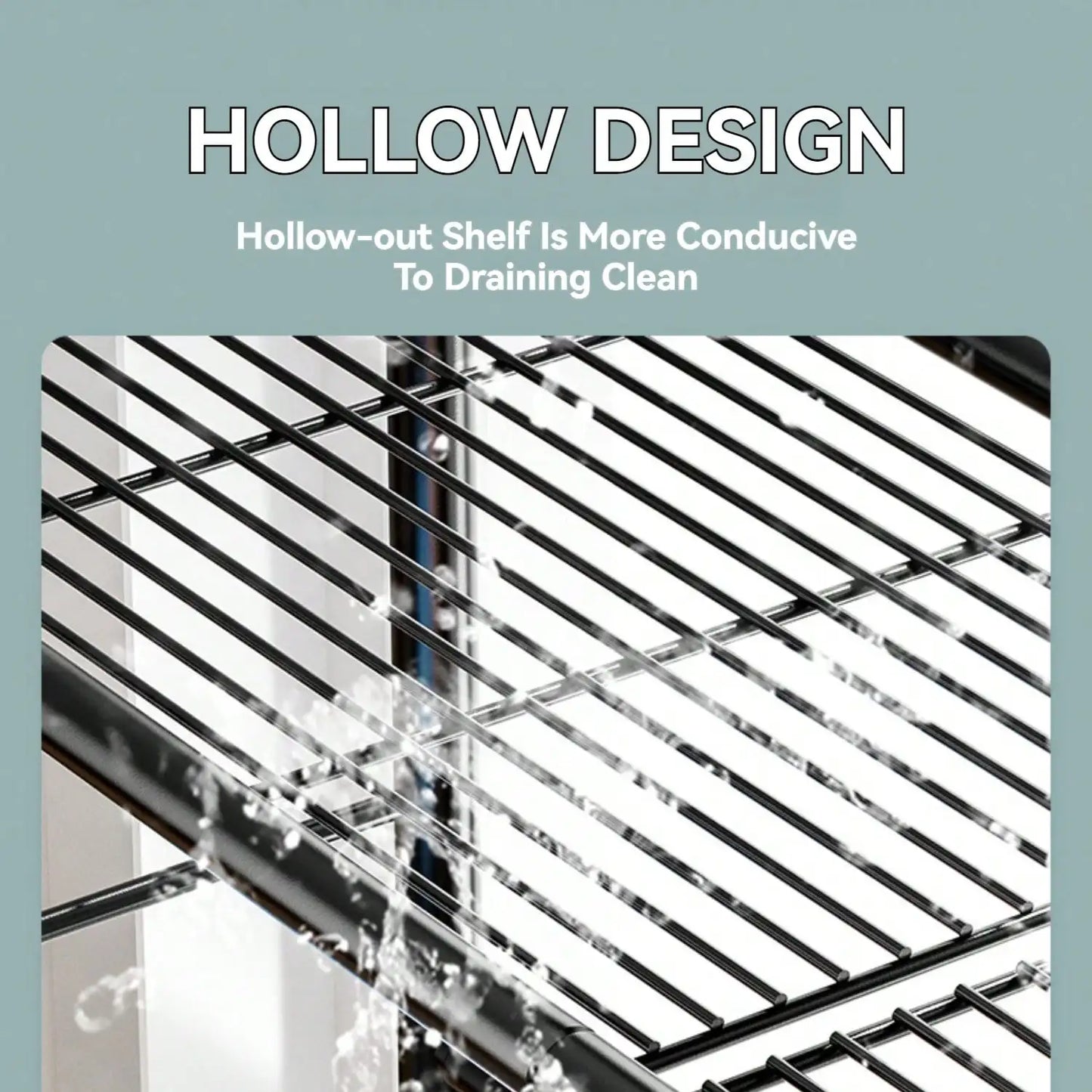 Over-The-Sink Dish Drying Rack 2 Tier System Organizer