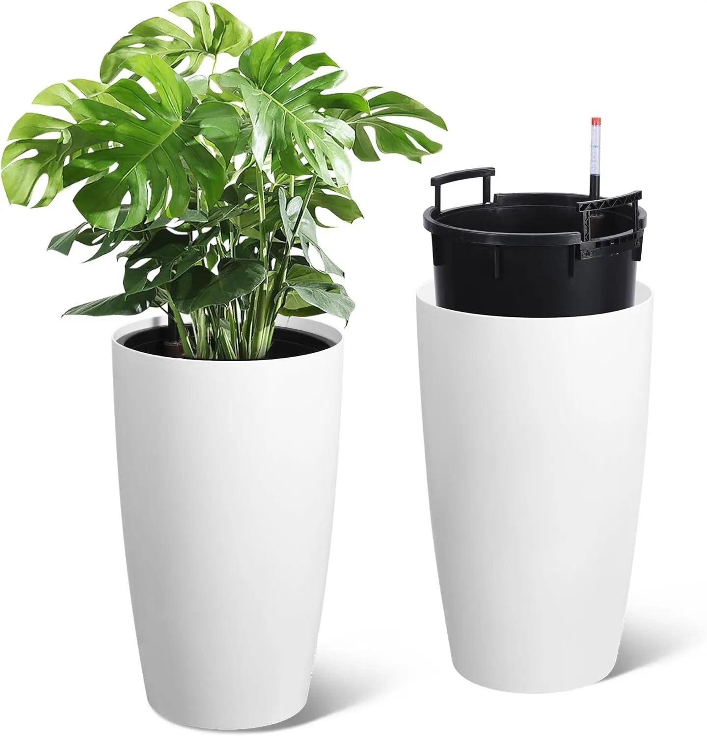 Studyset Self-Watering Plant Pots With Built-In Drainage