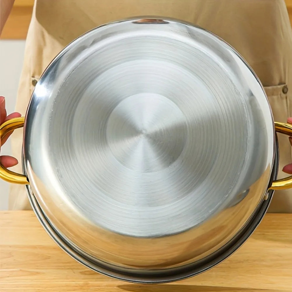 Stainless Steel Cookware Set Non-Stick Multi-Purpose Easy to Clean