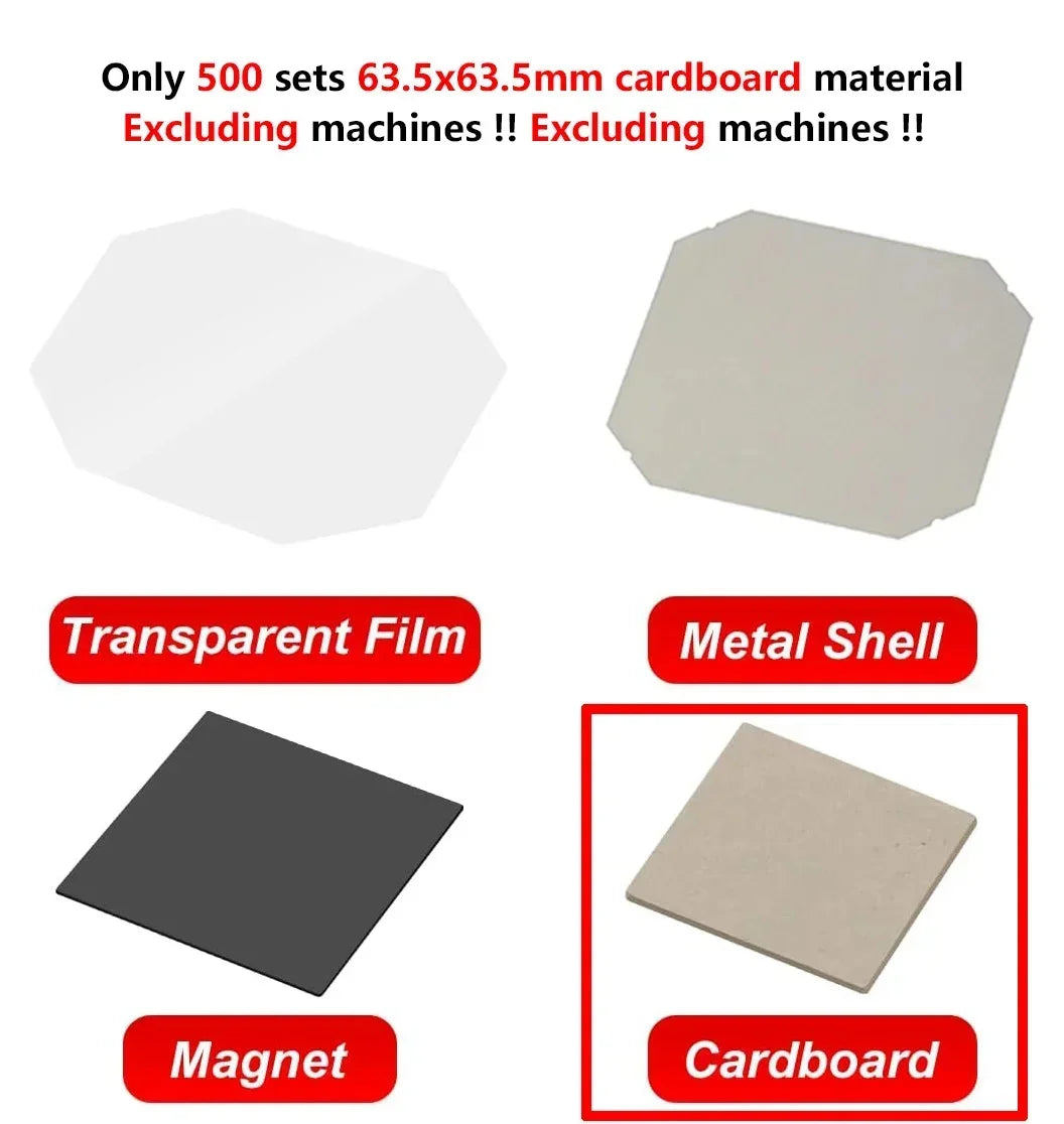 Square Fridge Magnet Making Machine