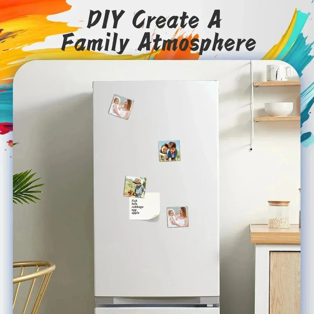 Square Fridge Magnet Making Machine