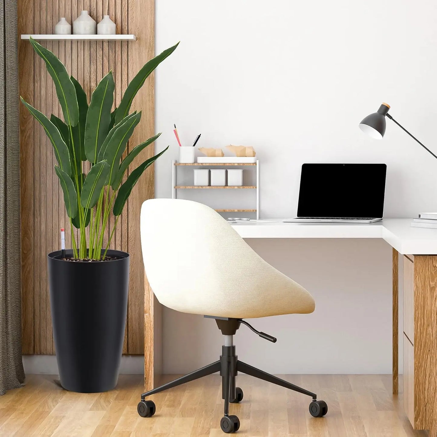 Studyset Self Watering Plant Pots Set of 2 for Indoor Plants