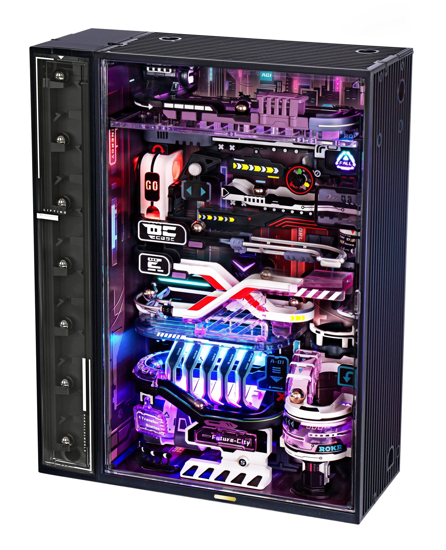 Robotime Rokr The Last City 3D Puzzle Model Futuristic Cyberpunk