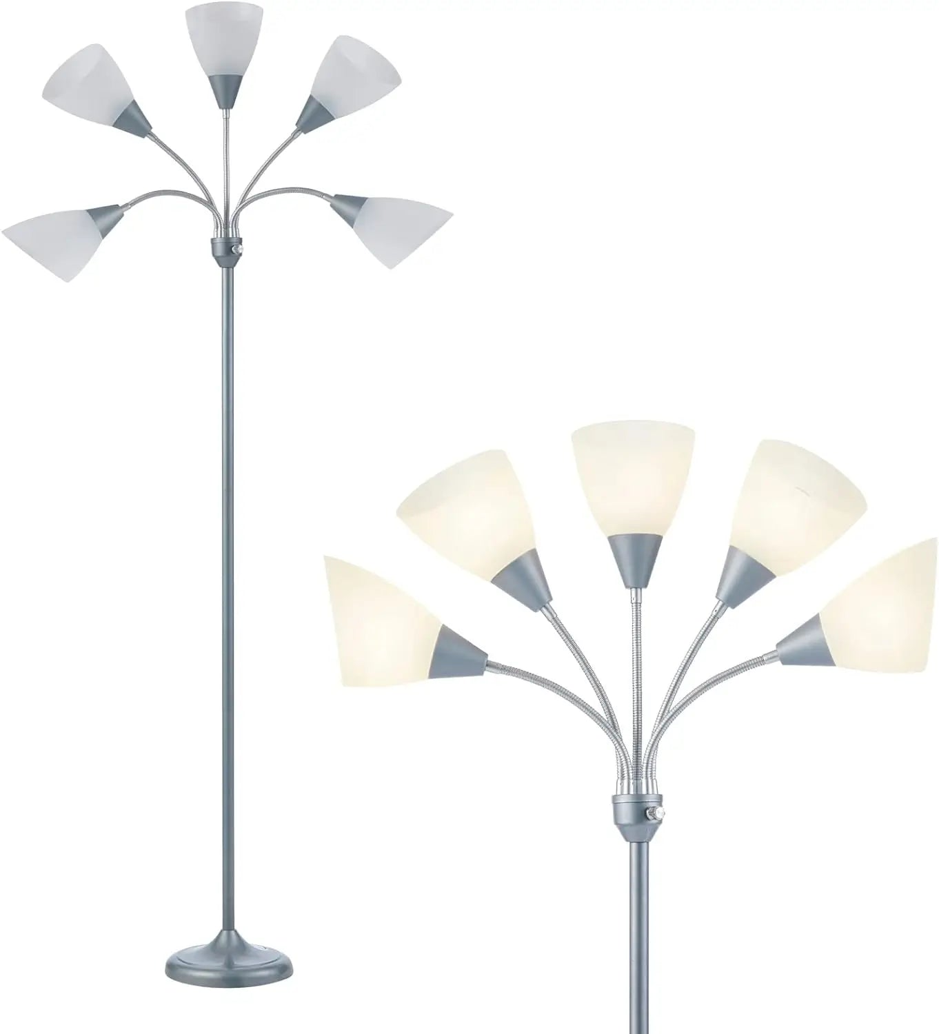 XMSJ Medusa 5-Head Adjustable Floor Lamp For Living Room