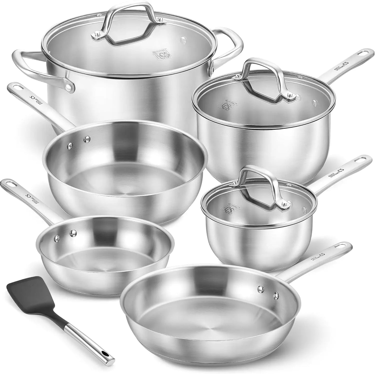 KOCH SYSTEME CS Stainless Steel Cookware Set Induction Ready