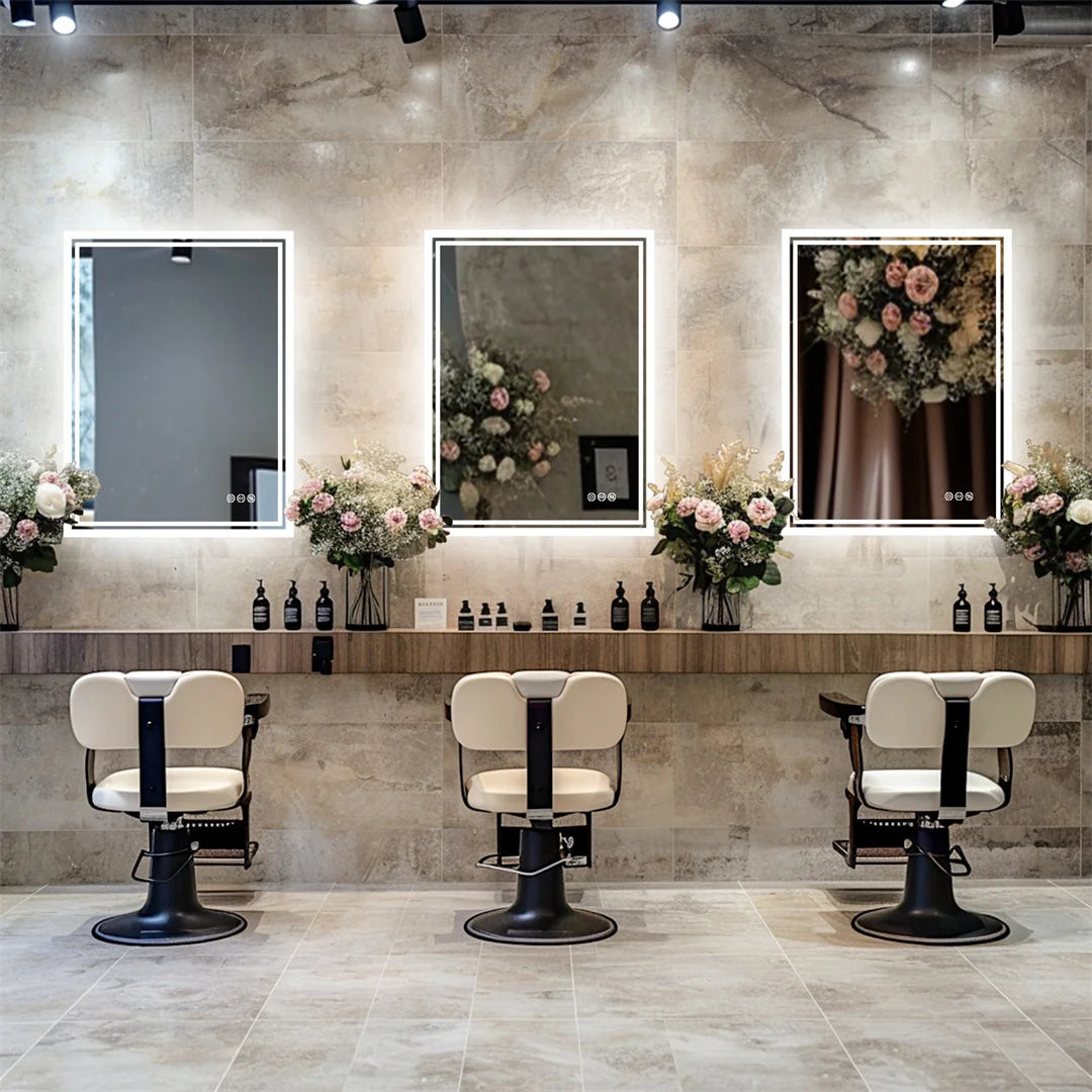 Luvodicri Illuminate LED Backlit Frameless Bathroom Mirror