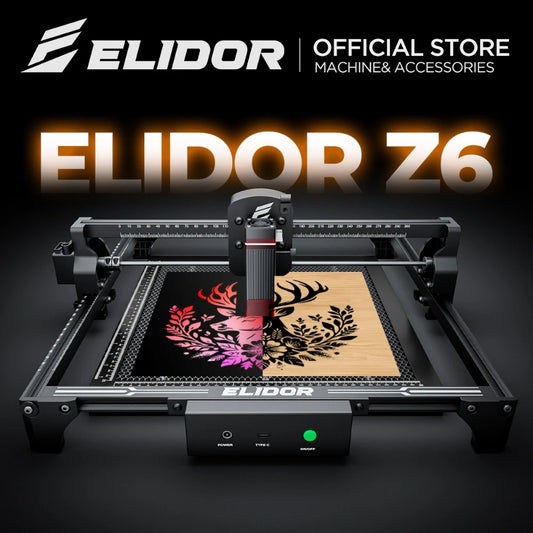 Elidor Z6 6W Laser Engraver And Cutting Machine For Wood