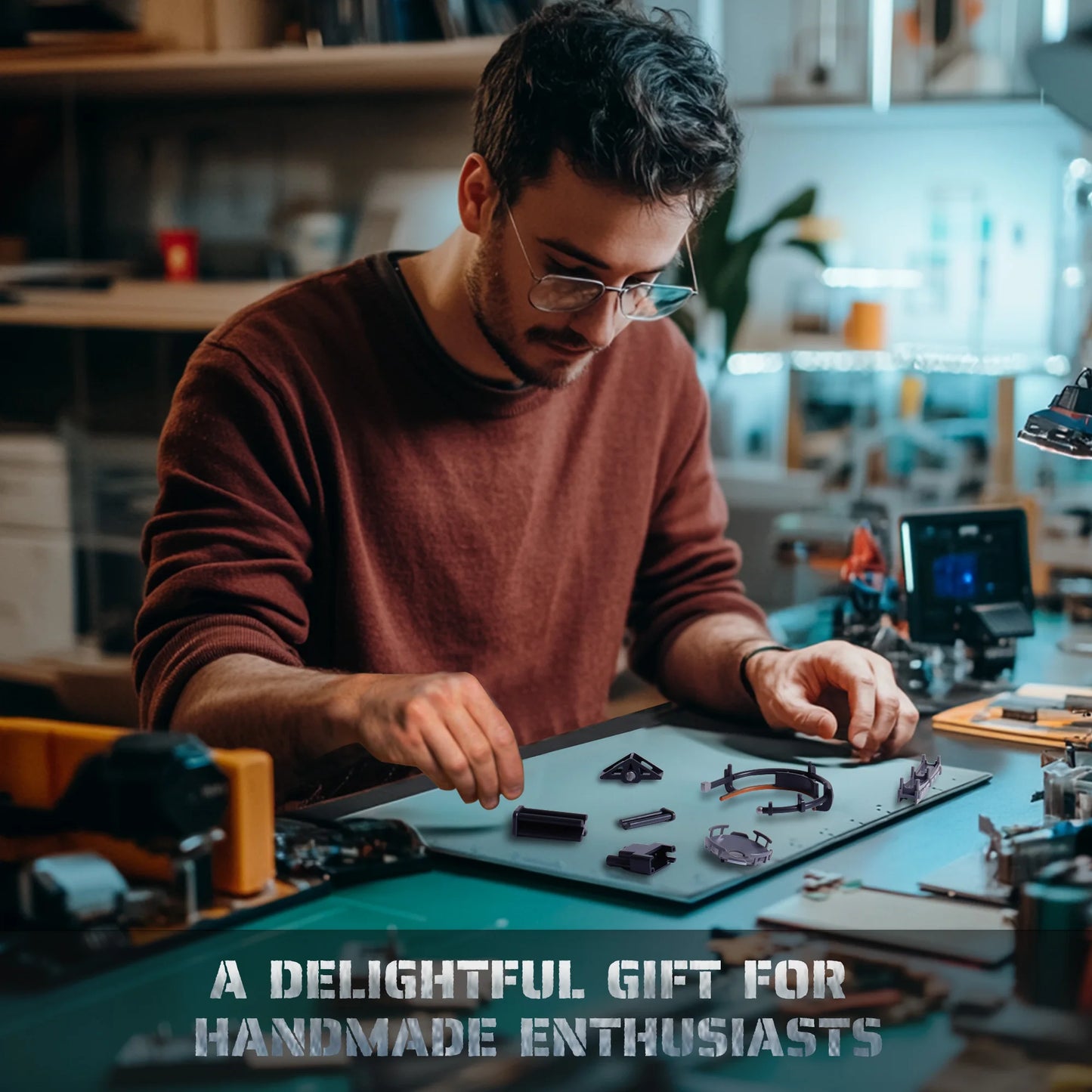 Robotime Rokr The Last City 3D Puzzle Model Futuristic Cyberpunk