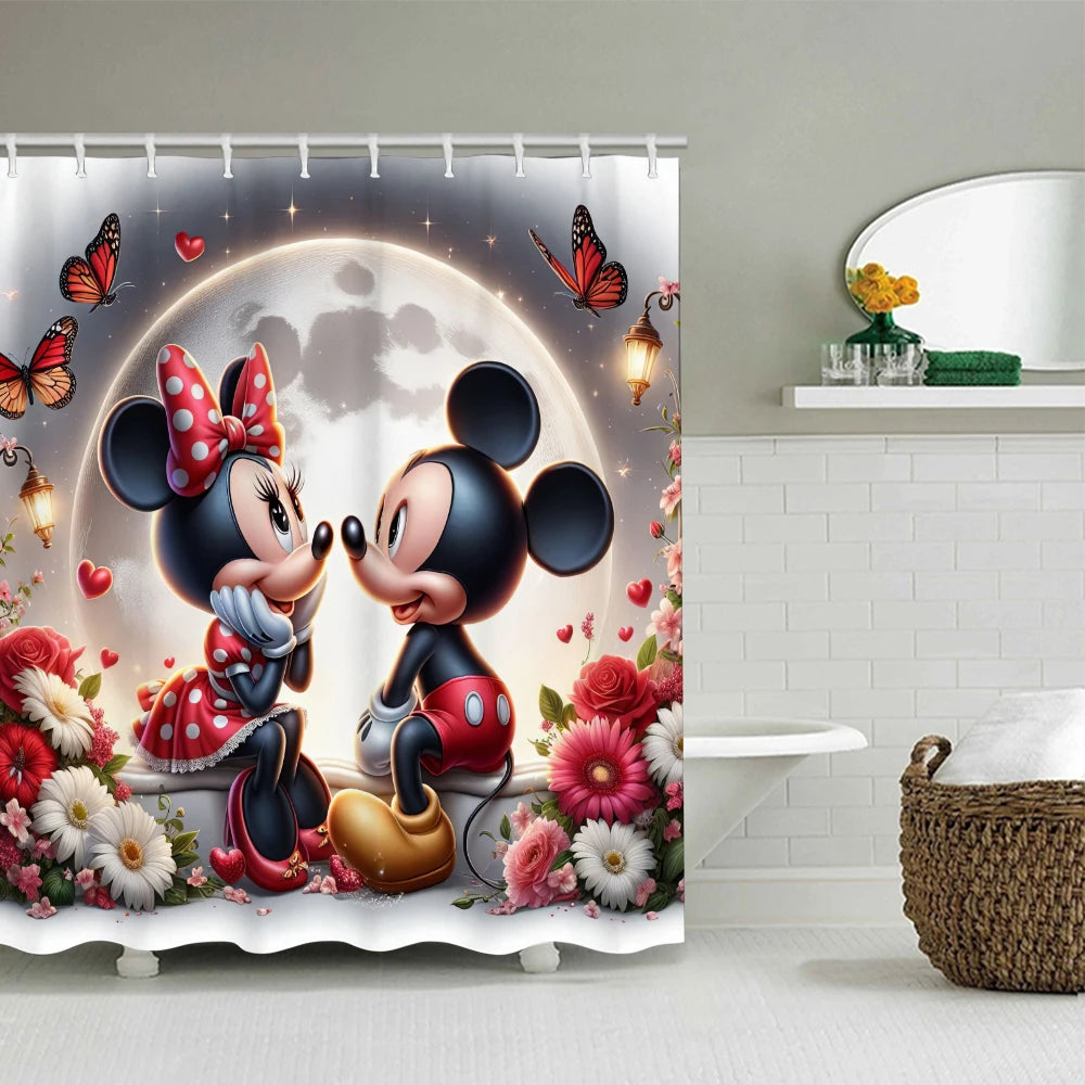 Minisocraft Disney Mickey Mouse Bathroom Four Piece Set Waterproof Kit